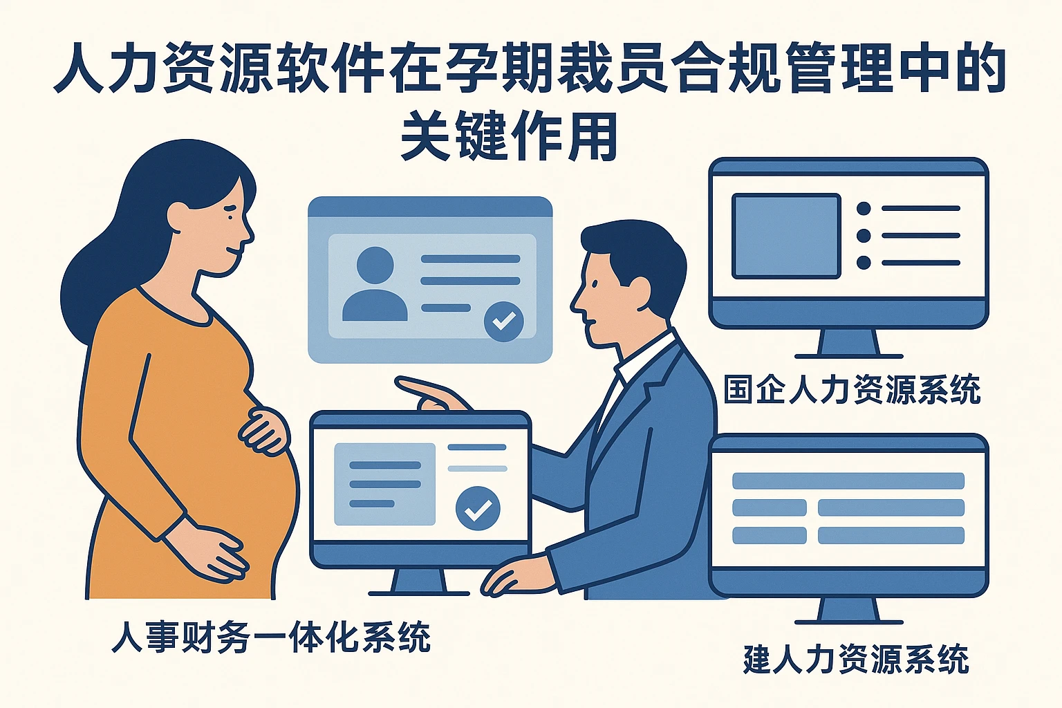 人力资源软件在孕期裁员合规管理中的关键作用——人事财务一体化系统与国企人力资源系统的实践应用