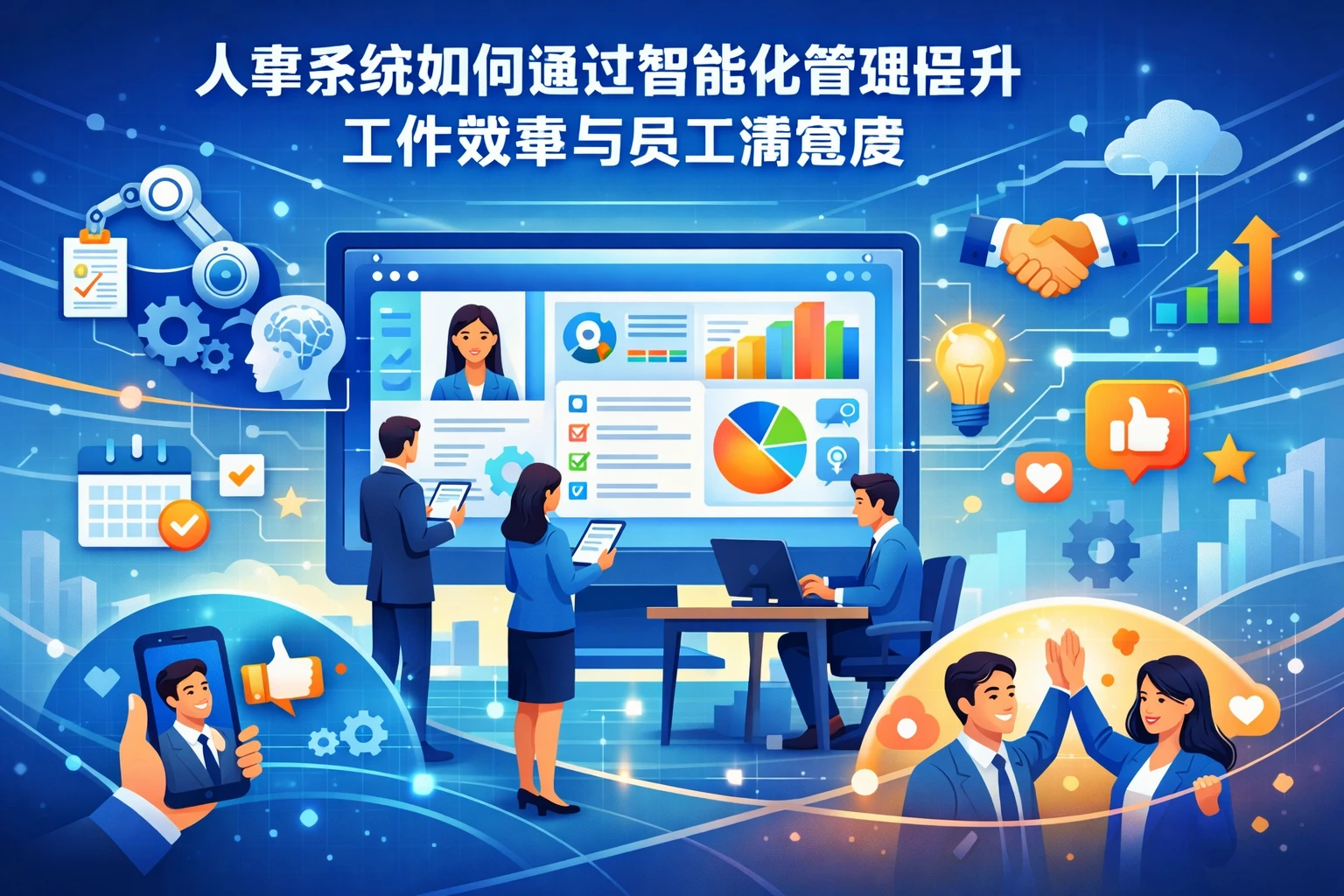 人事系统如何通过智能化管理提升工作效率与员工满意度
