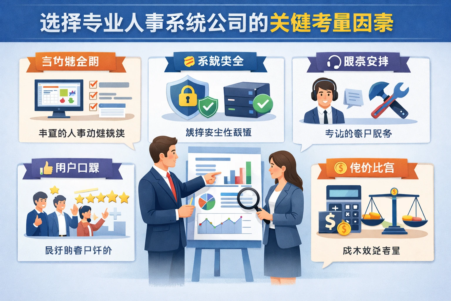 选择专业人事系统公司的关键考量因素