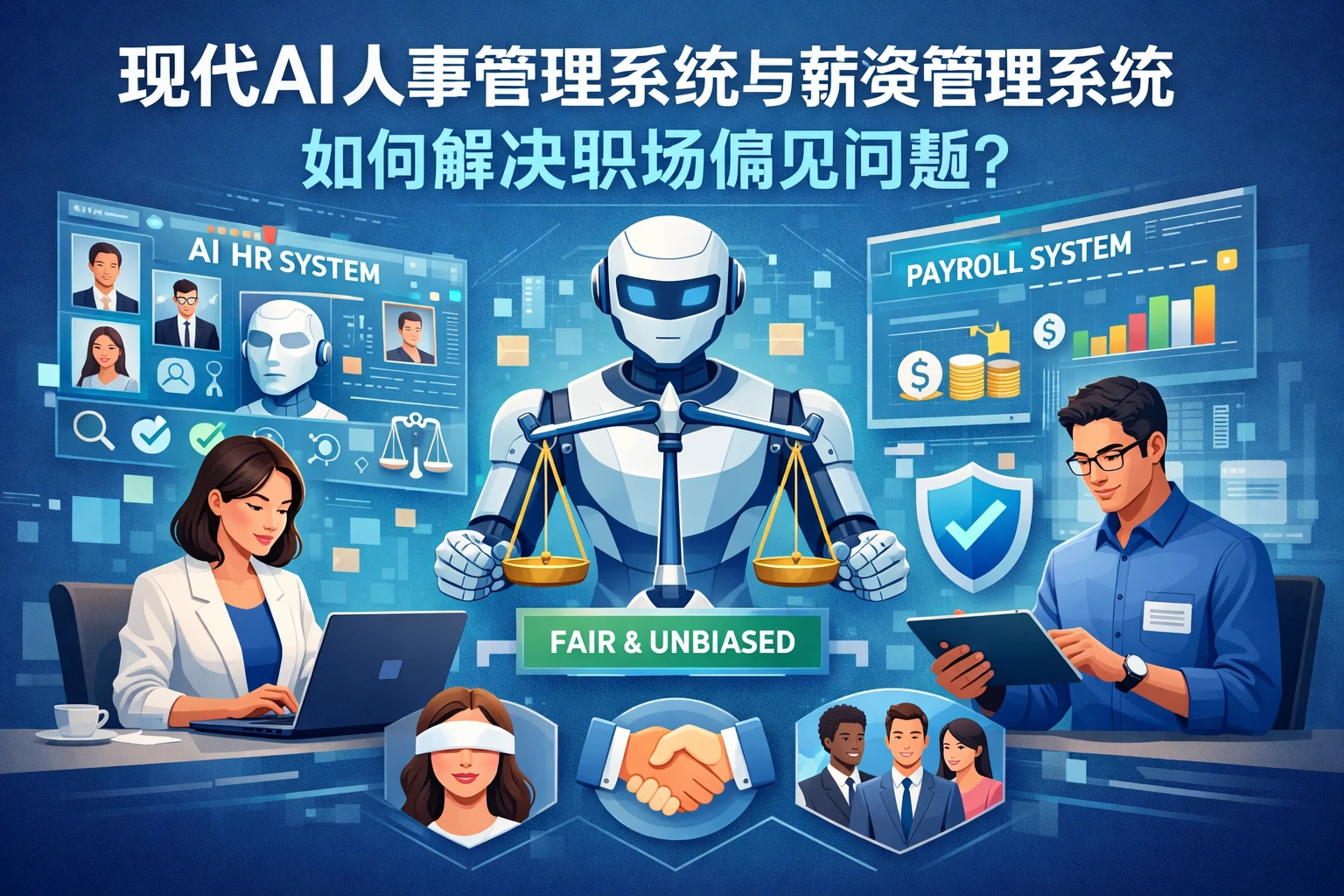 现代AI人事管理系统与薪资管理系统如何解决职场偏见问题