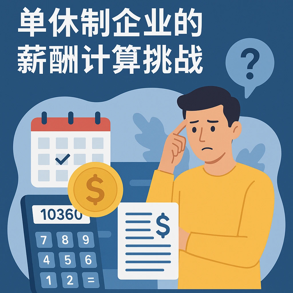 案例解析：单休制企业的薪酬计算挑战