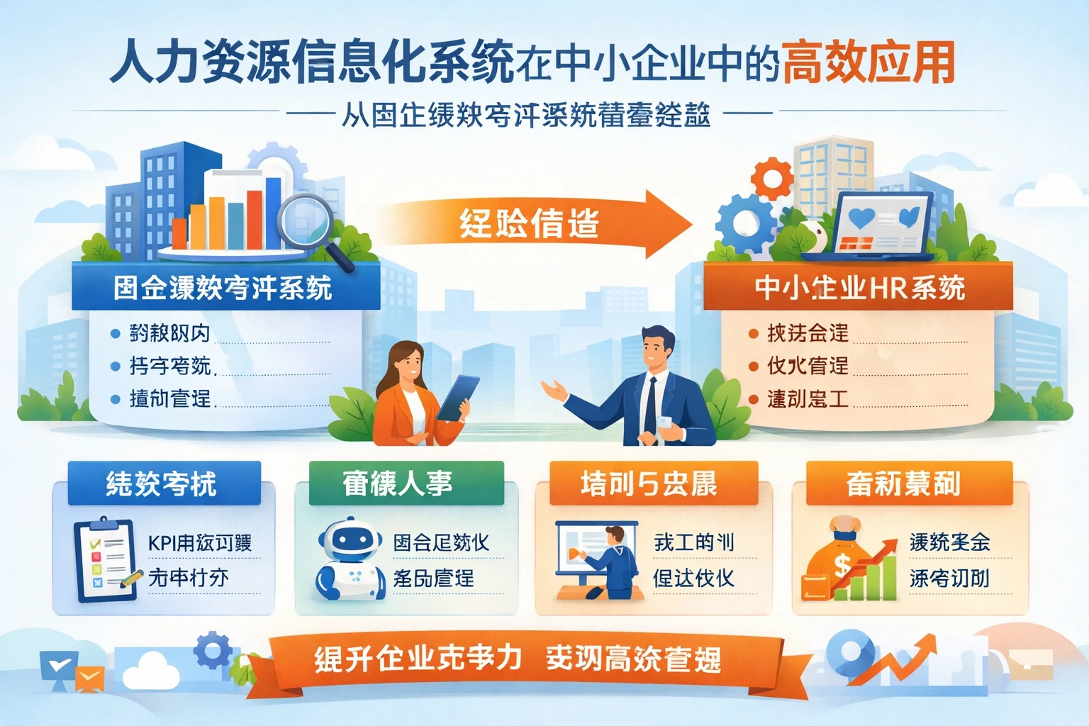 人力资源信息化系统在中小企业中的高效应用：从国企绩效考评系统借鉴经验