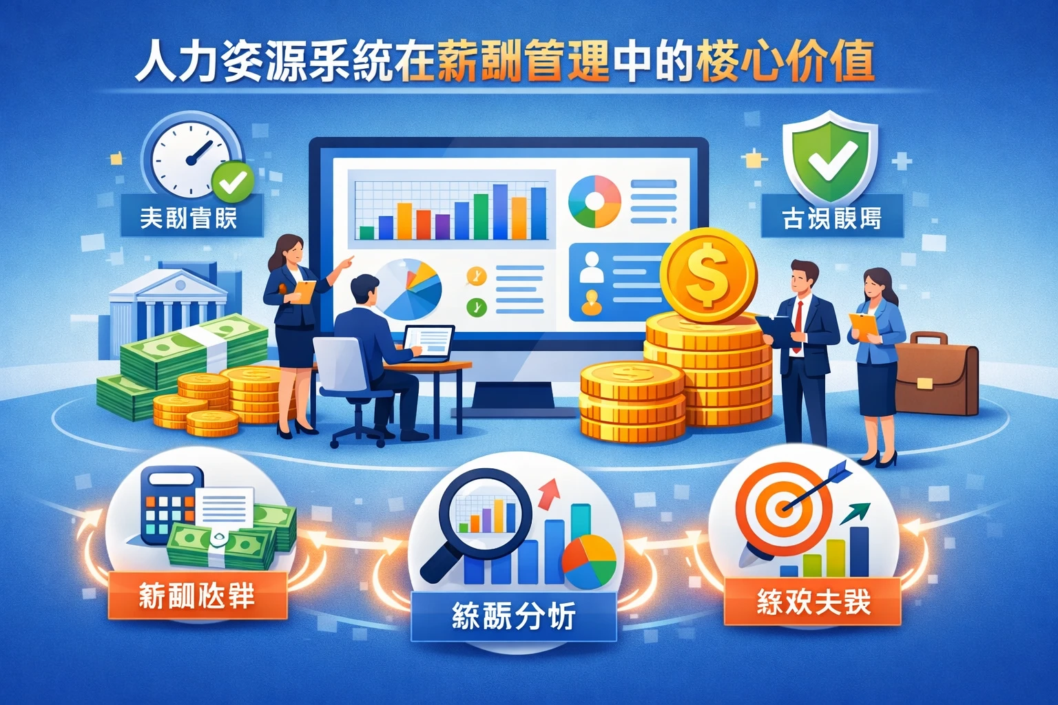 人力资源系统在薪酬管理中的核心价值