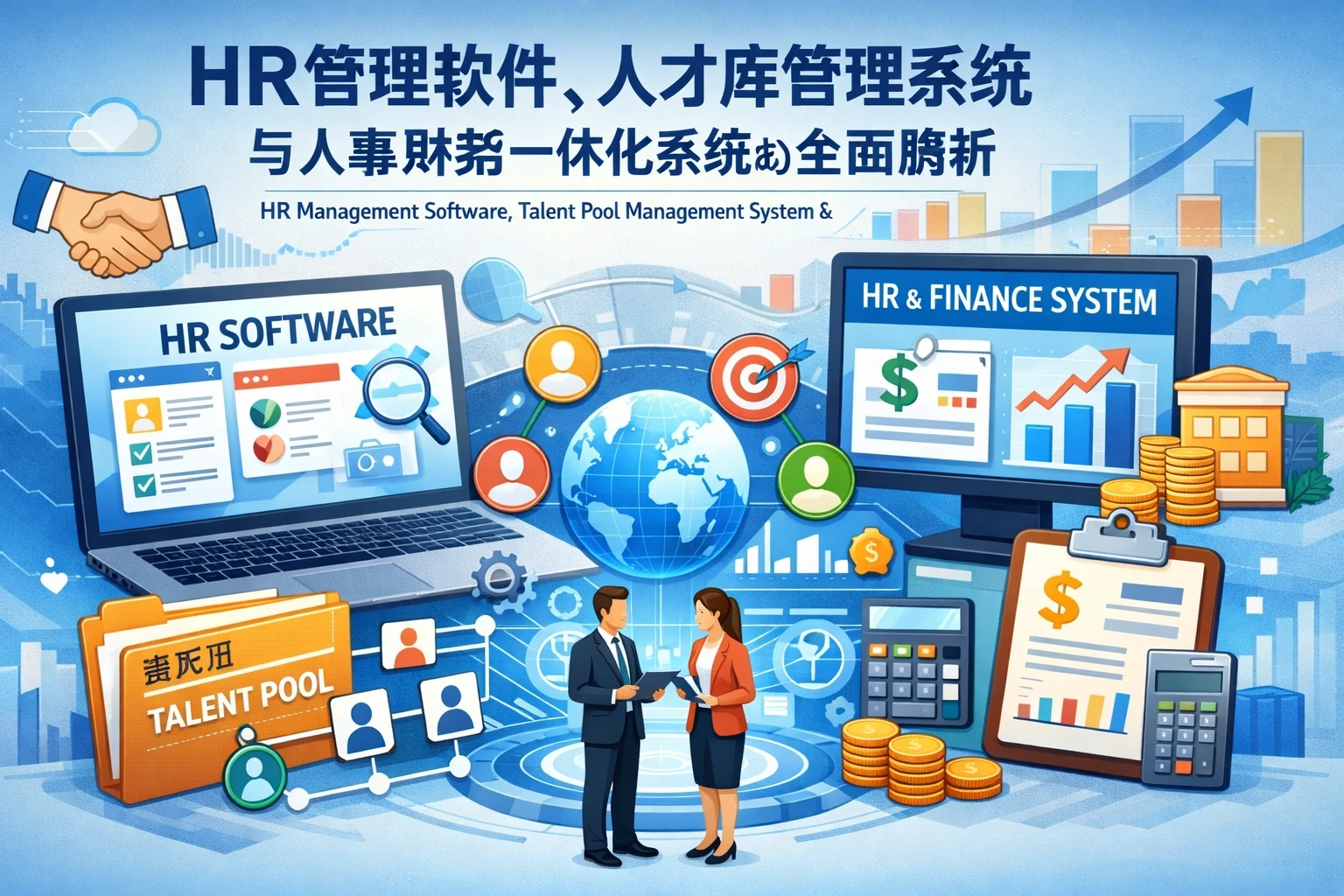 HR管理软件、人才库管理系统与人事财务一体化系统的全面解析
