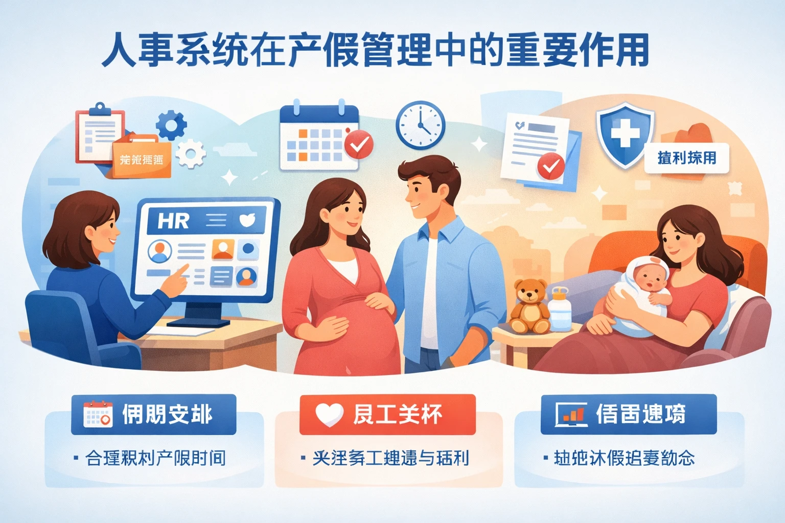 人事系统在产假管理中的重要作用