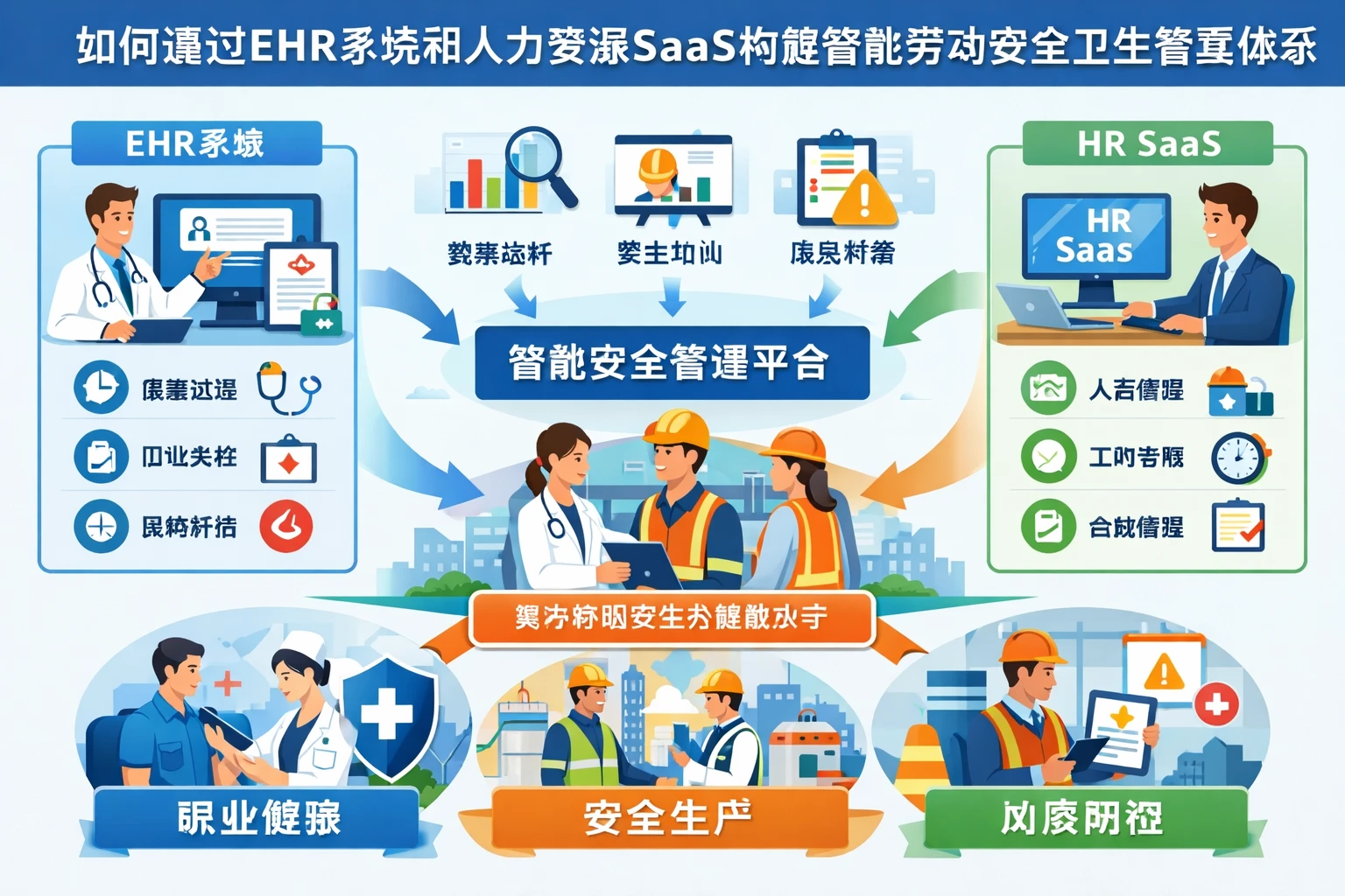 如何通过EHR系统和人力资源SaaS构建智能劳动安全卫生管理体系