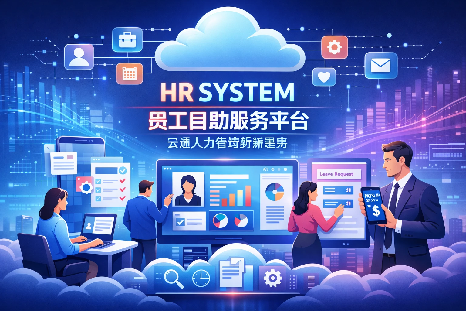 现代化HR系统与员工自助服务平台：云端人力管理的新趋势