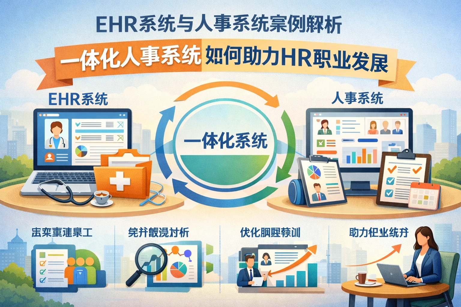 ehr系统与人事系统案例解析：一体化人事系统如何助力HR职业发展