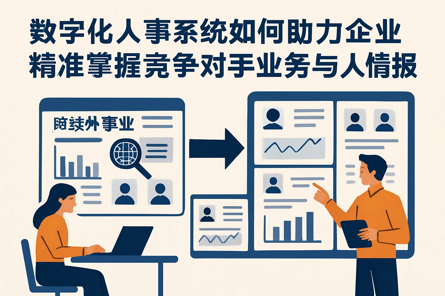 数字化人事系统如何助力企业精准掌握竞争对手业务与人才情报