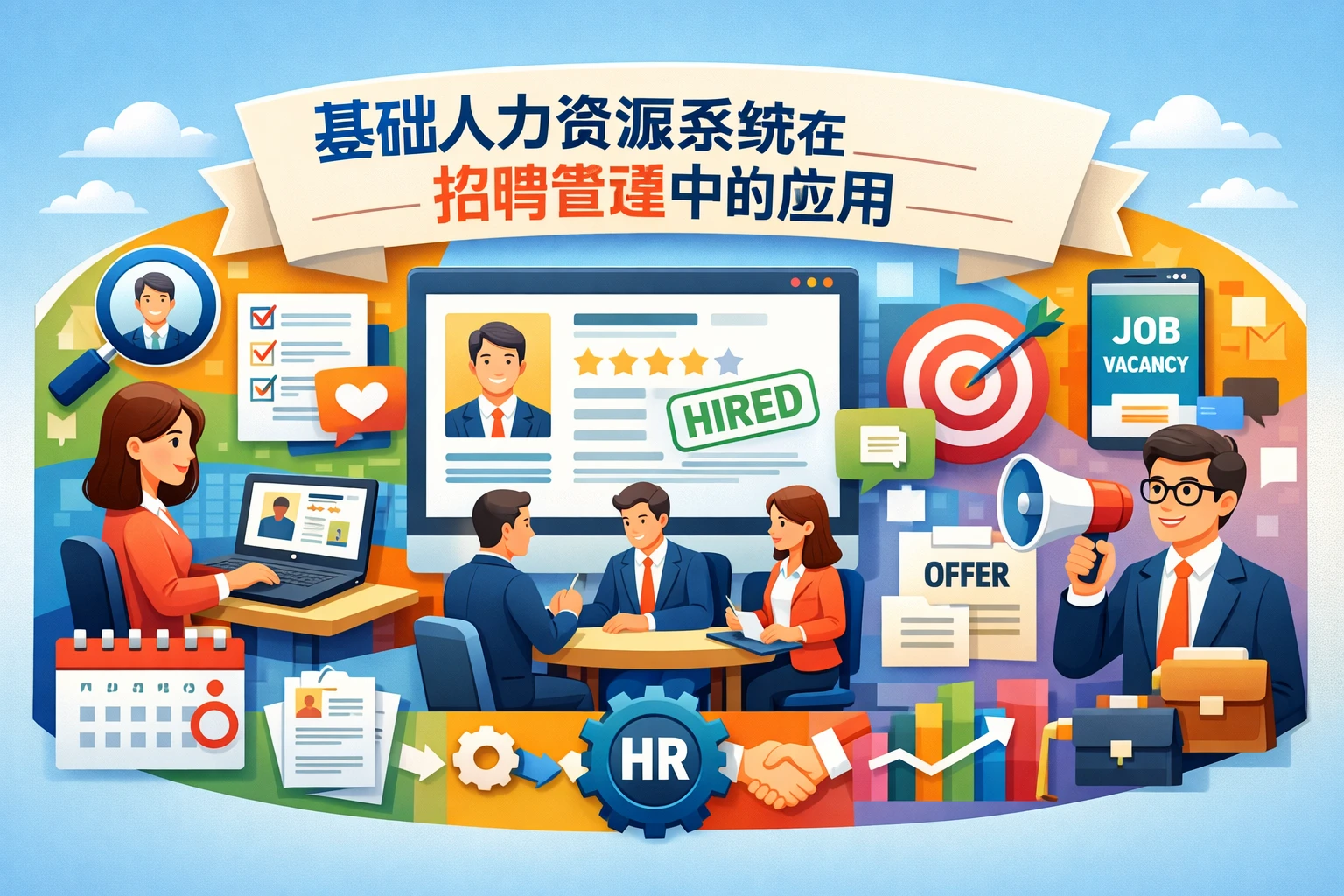 基础人力资源系统在招聘管理中的应用