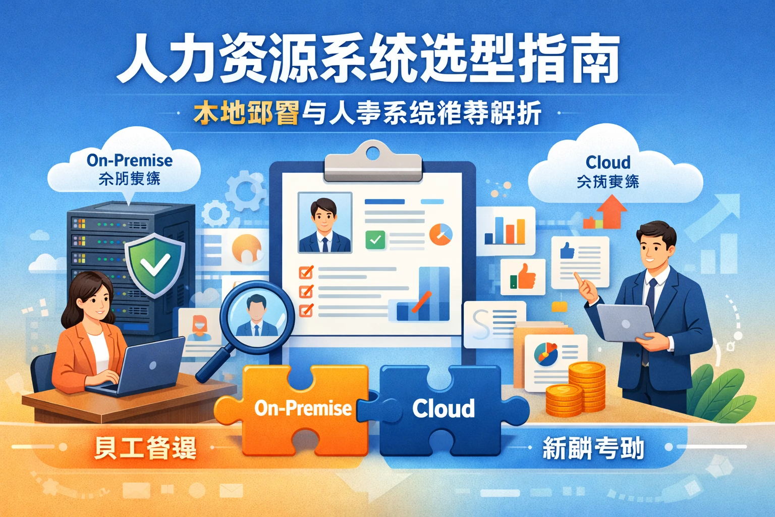 人力资源系统选型指南:本地部署与人事系统推荐解析