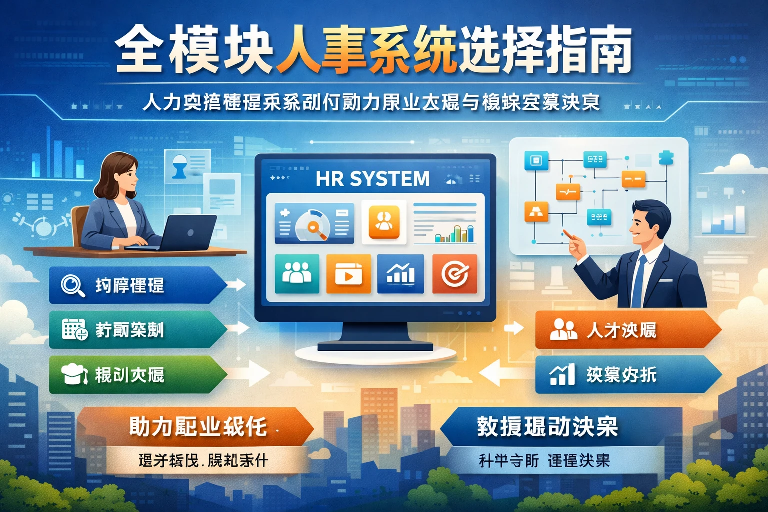 全模块人事系统选择指南：人力资源管理系统如何助力职业发展与模块专家决策
