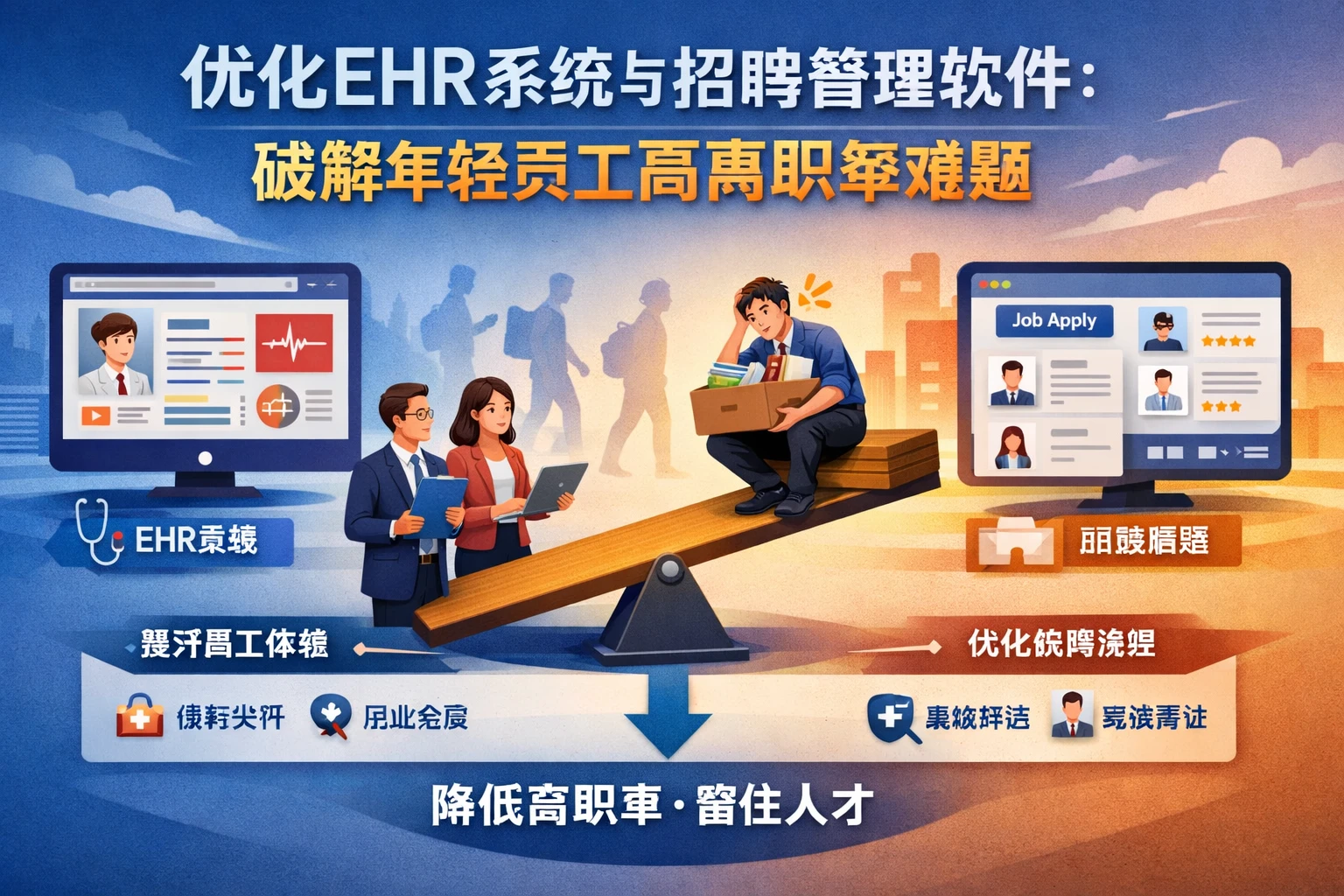 优化ehr系统与招聘管理软件:破解年轻员工高离职率难题