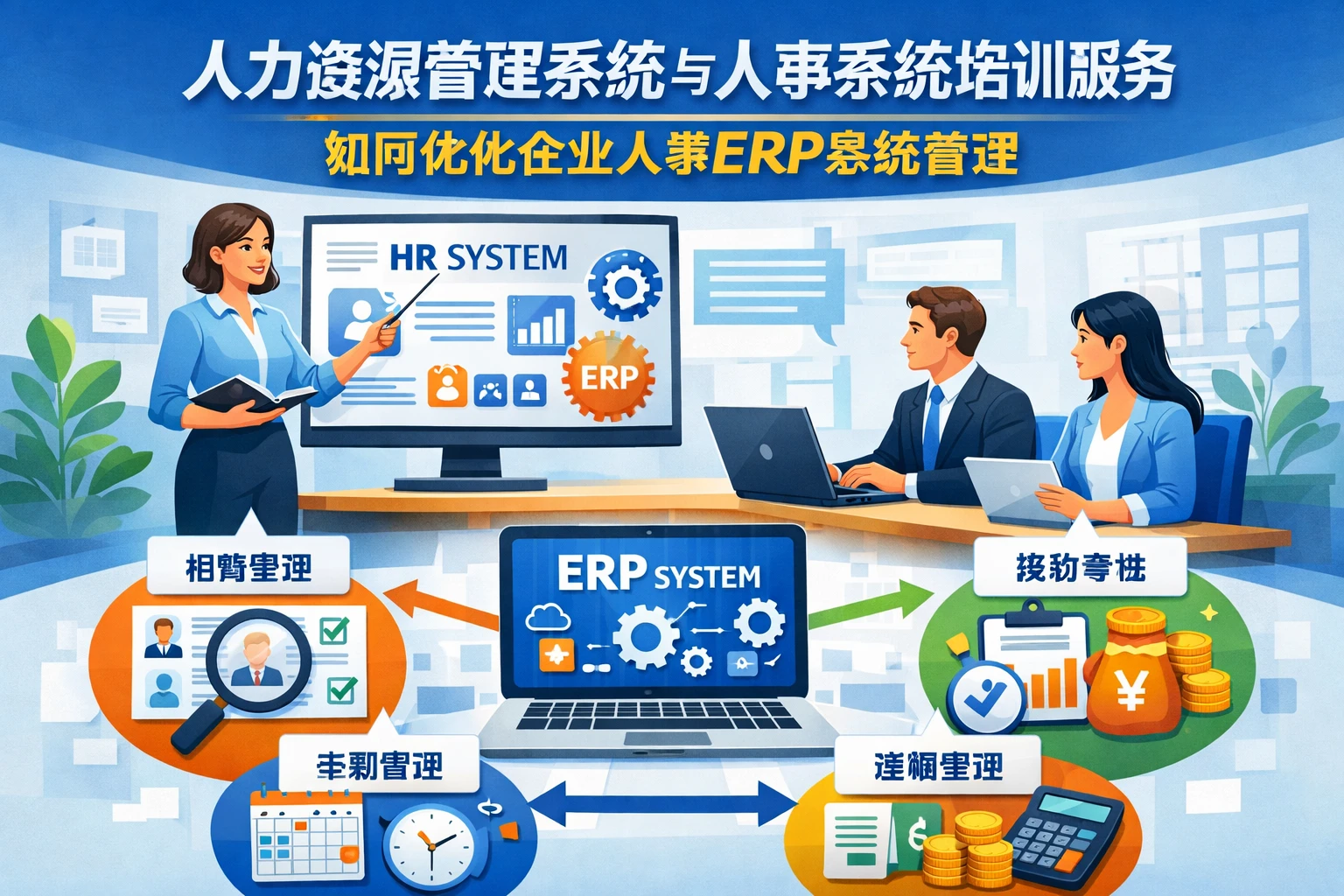 人力资源管理系统与人事系统培训服务如何优化企业人事ERP系统管理