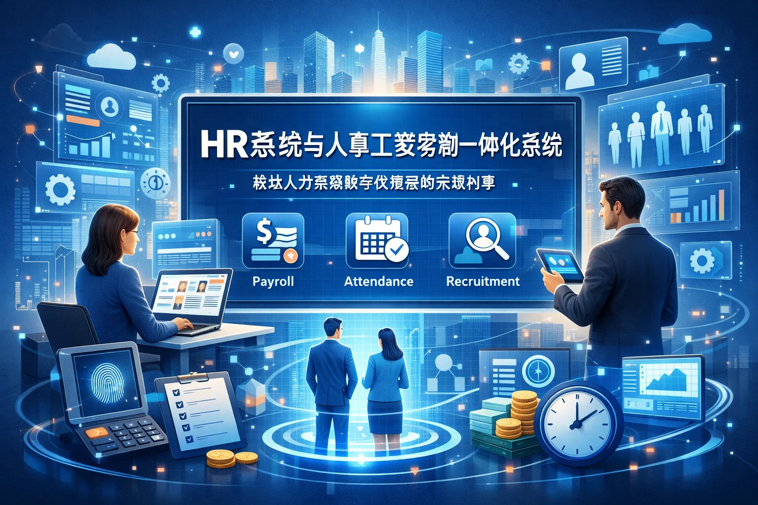 HR系统与人事工资考勤一体化系统：推动人力资源数字化转型的关键力量