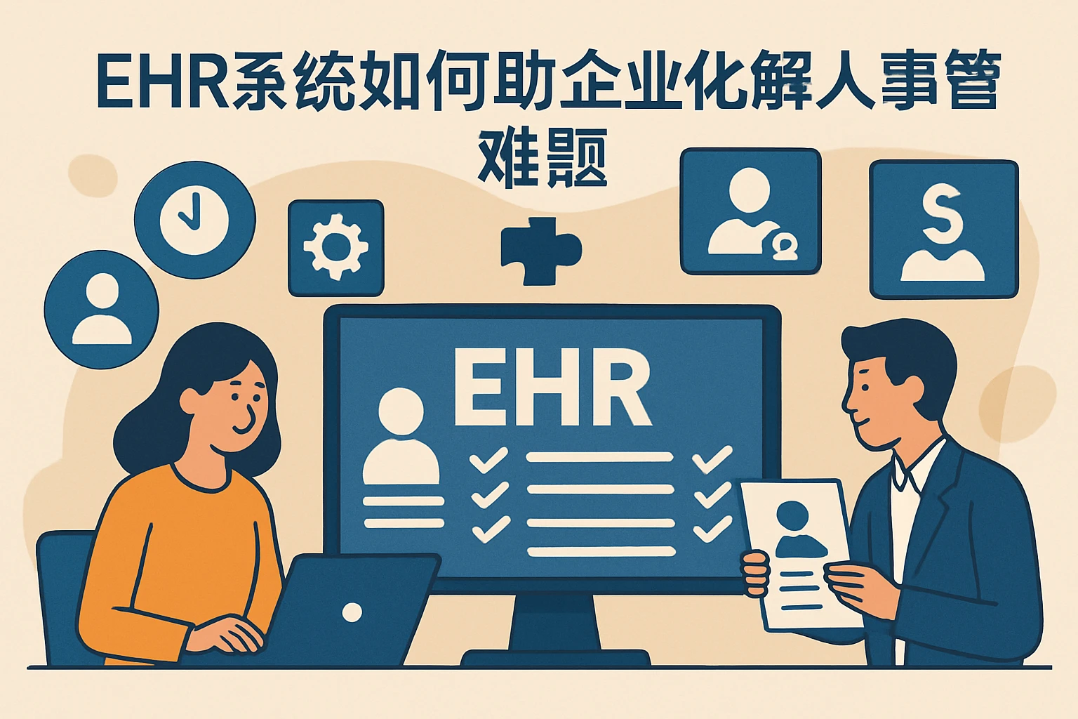 EHR系统如何帮助企业化解人事管理难题