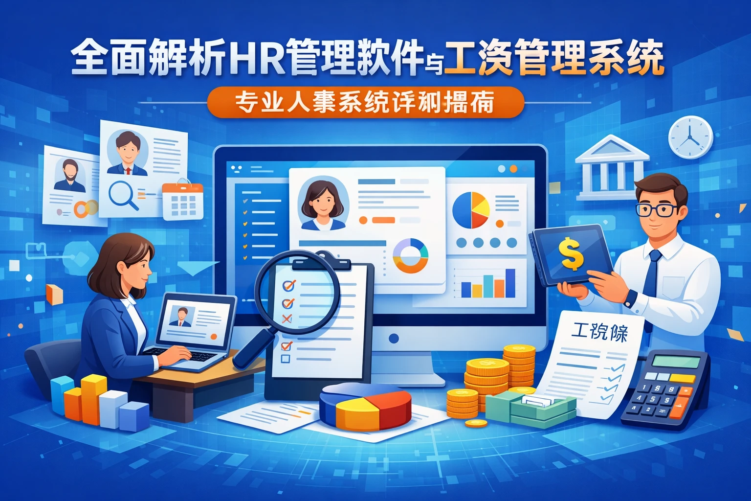 全面解析HR管理软件与工资管理系统：专业人事系统评测指南
