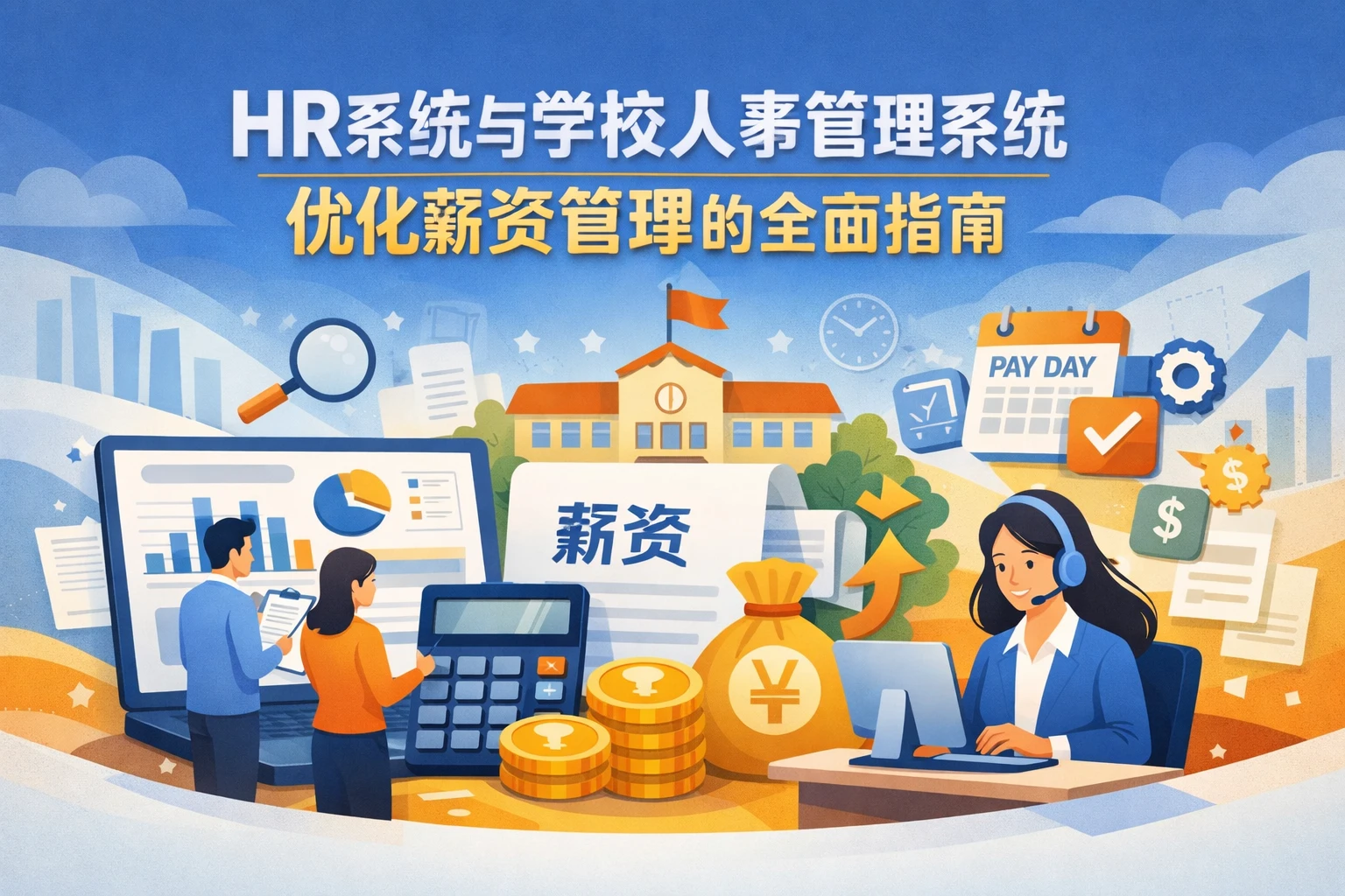 HR系统与学校人事管理系统:优化薪资管理的全面指南
