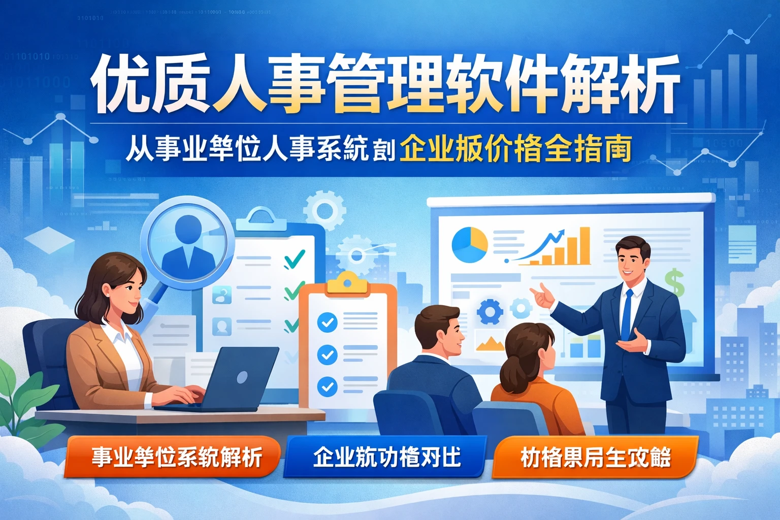 优质人事管理软件解析：从事业单位人事系统到企业版价格全指南