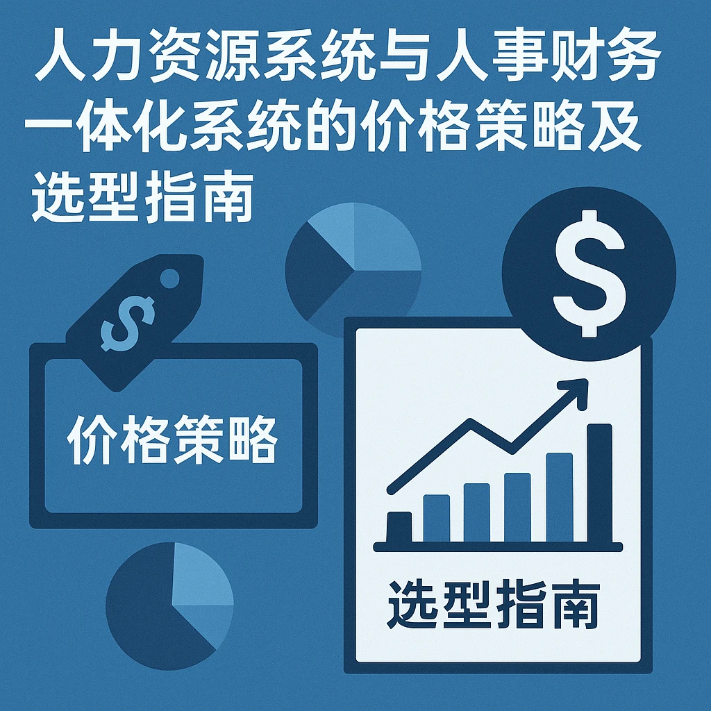 人力资源系统与人事财务一体化系统的价格策略及选型指南