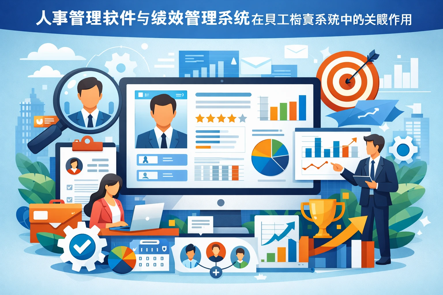 人事管理软件与绩效管理系统在员工档案系统中的关键作用