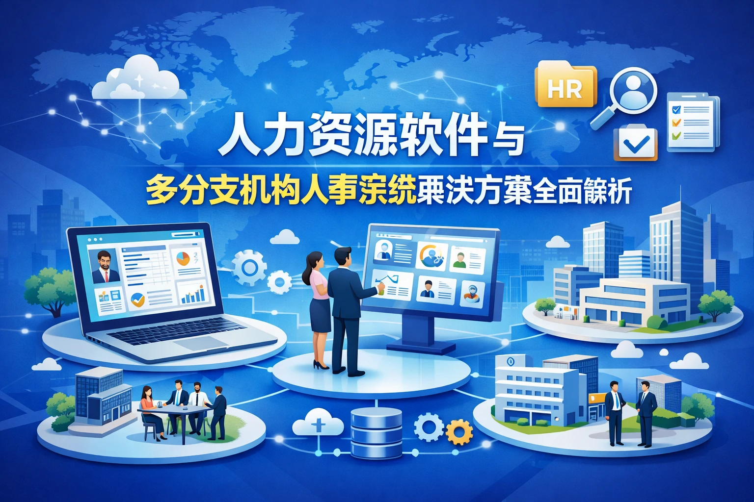 人力资源软件与多分支机构人事系统解决方案全面解析