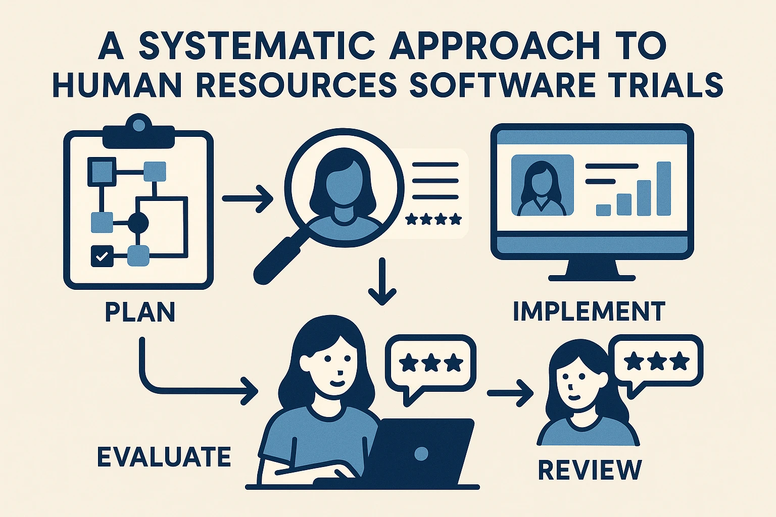 人力资源软件试用的系统化方法论