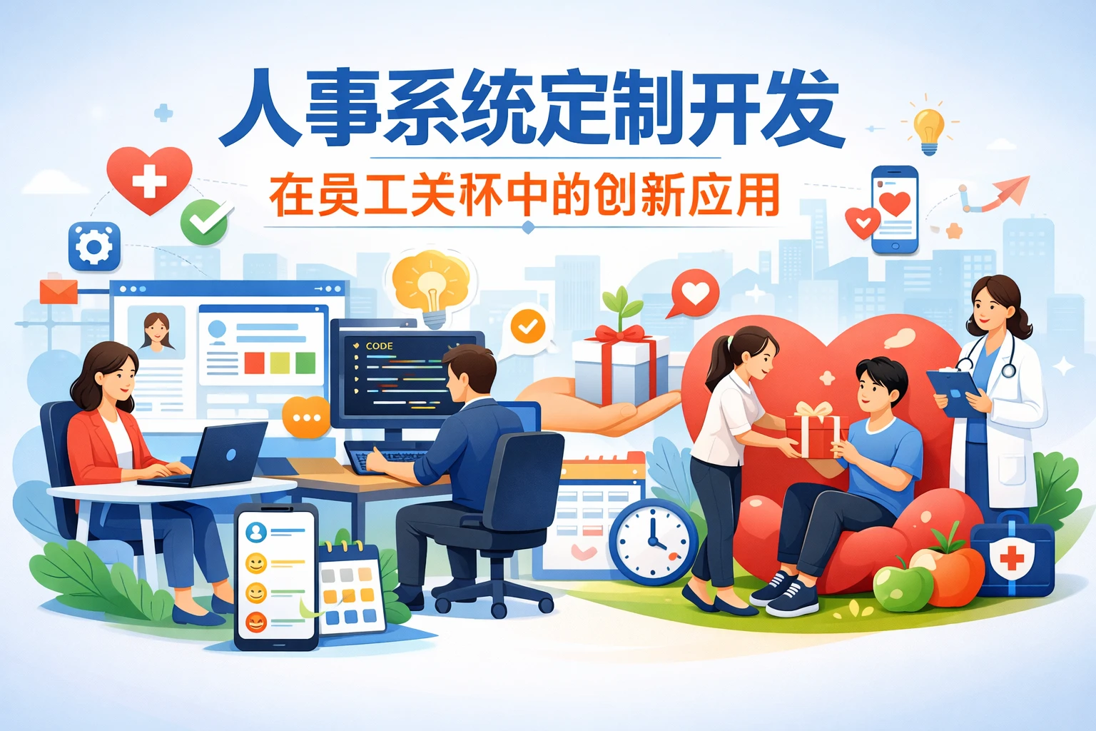 人事系统定制开发在员工关怀中的创新应用