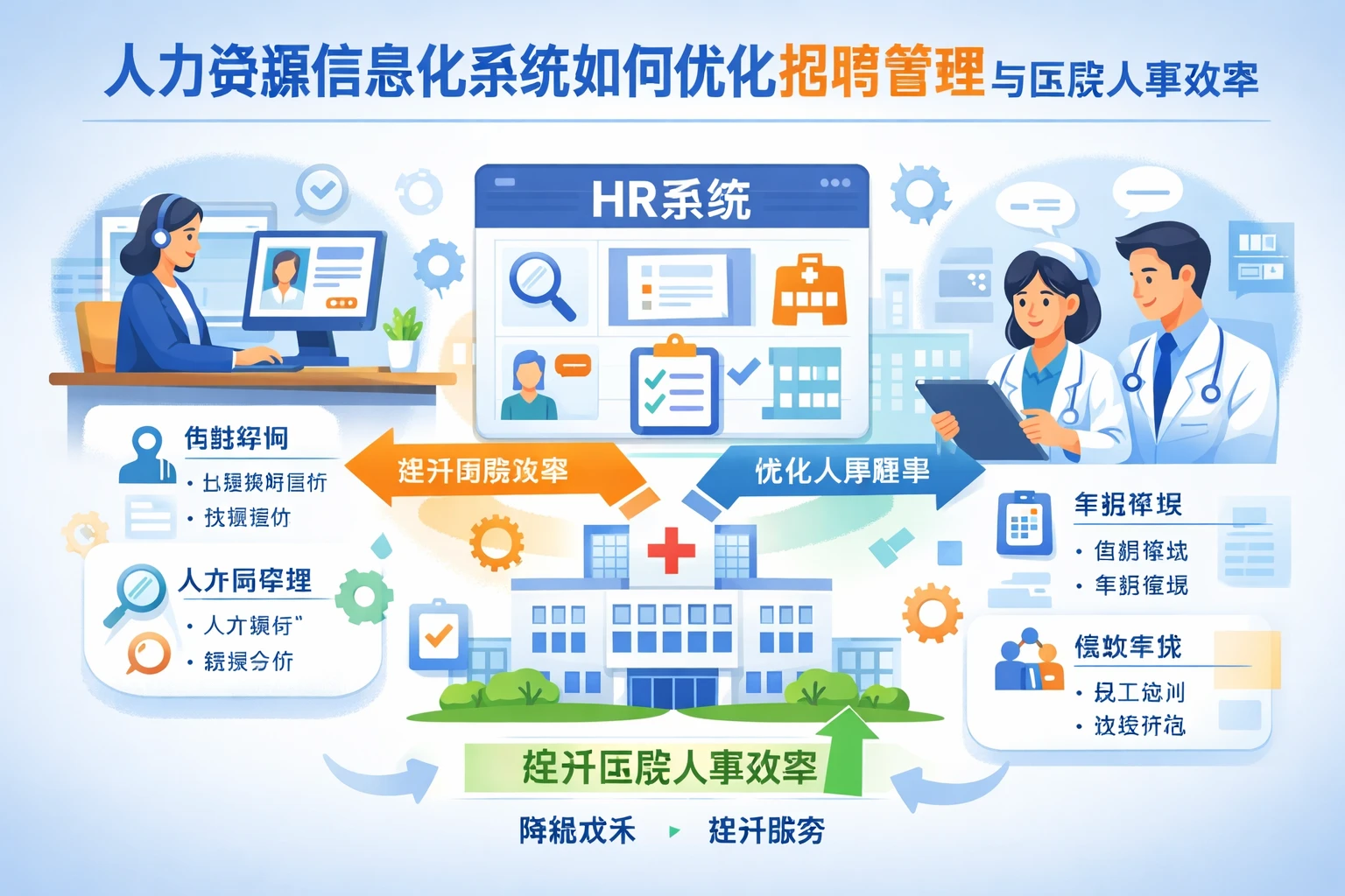 人力资源信息化系统如何优化招聘管理与医院人事效率