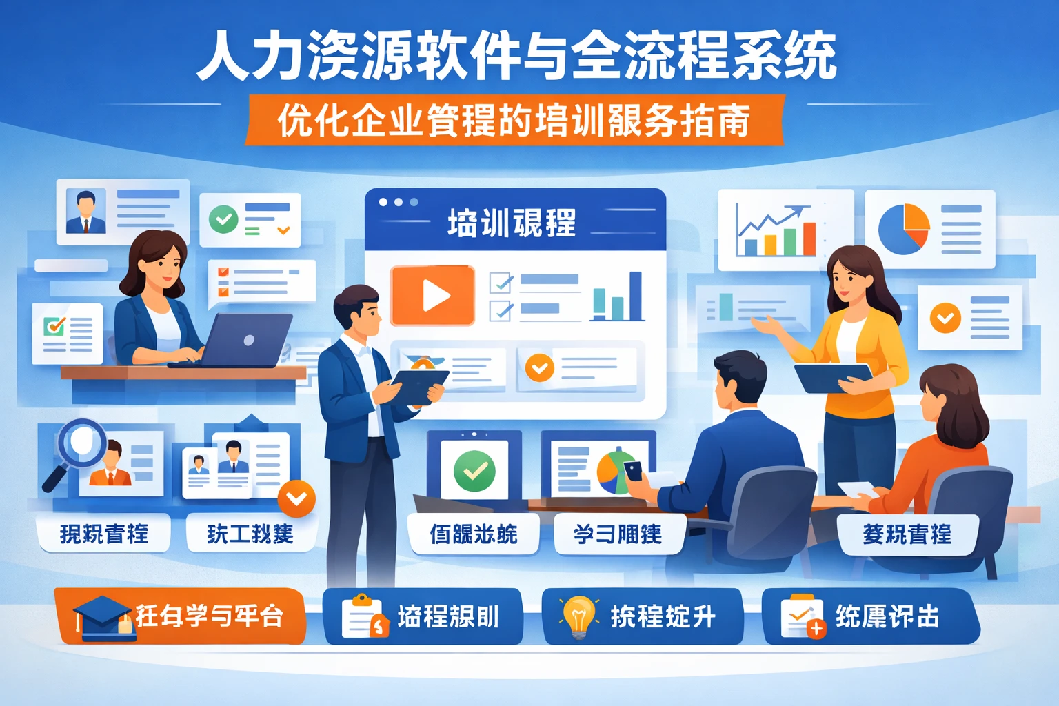 人力资源软件与全流程系统:优化企业管理的培训服务指南