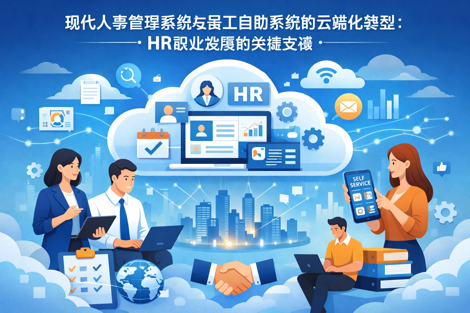 现代人事管理系统与员工自助系统的云端化转型：HR职业发展的关键支撑