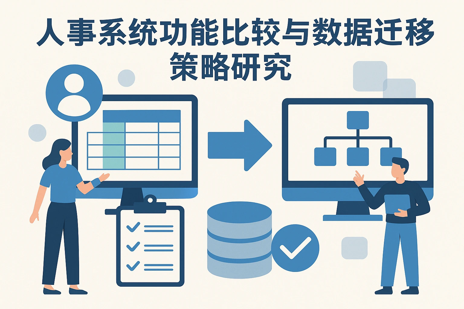 人事系统功能比较与数据迁移策略研究