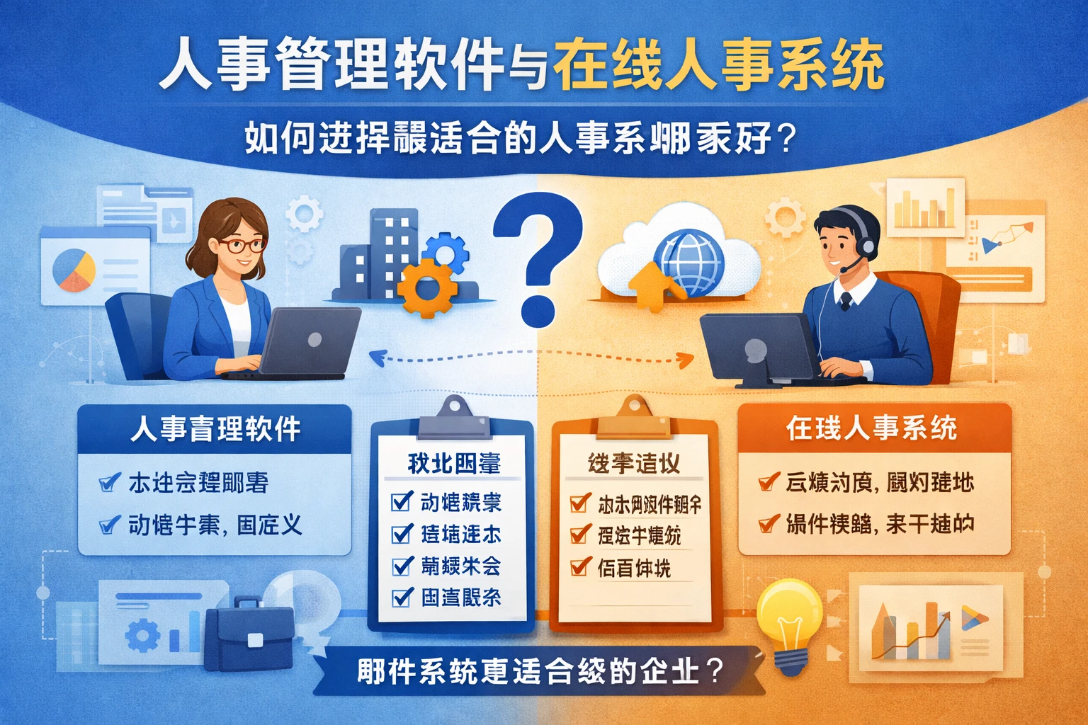 人事管理软件与在线人事系统：如何选择最适合的人事系统哪家好