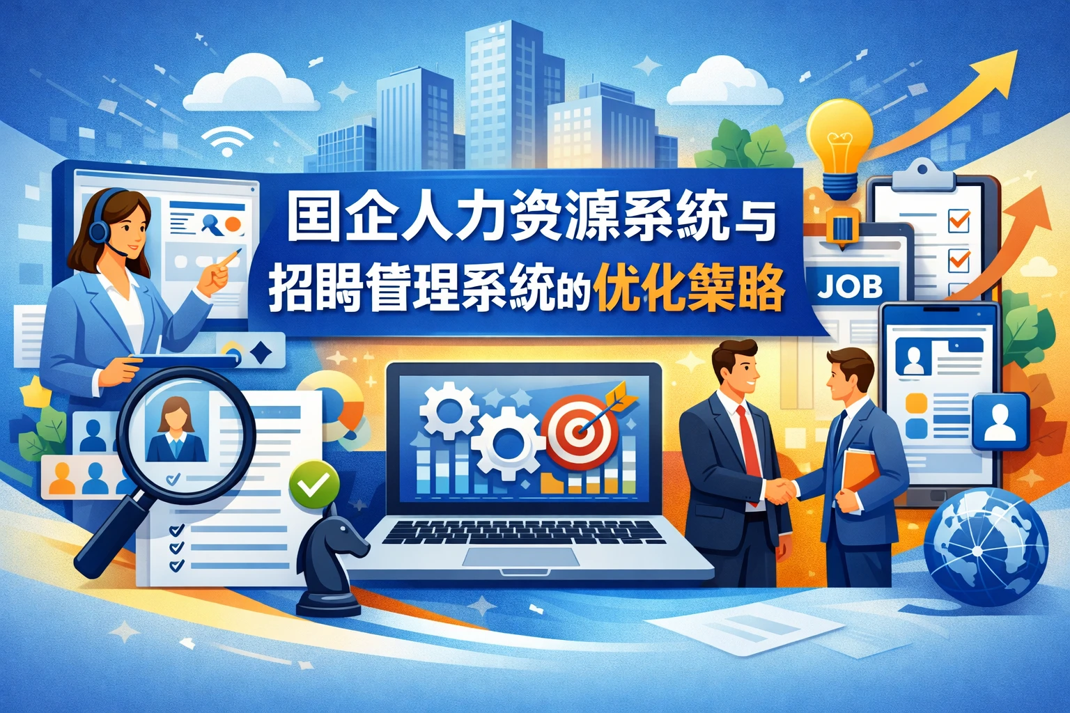 国企人力资源系统与招聘管理系统的优化策略