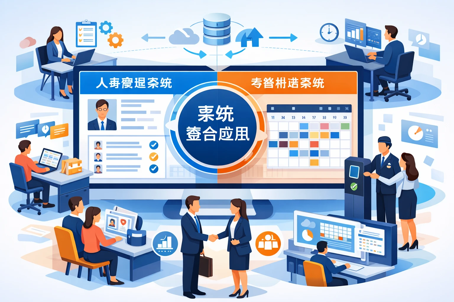 集团人事管理系统与考勤排班系统的整合应用