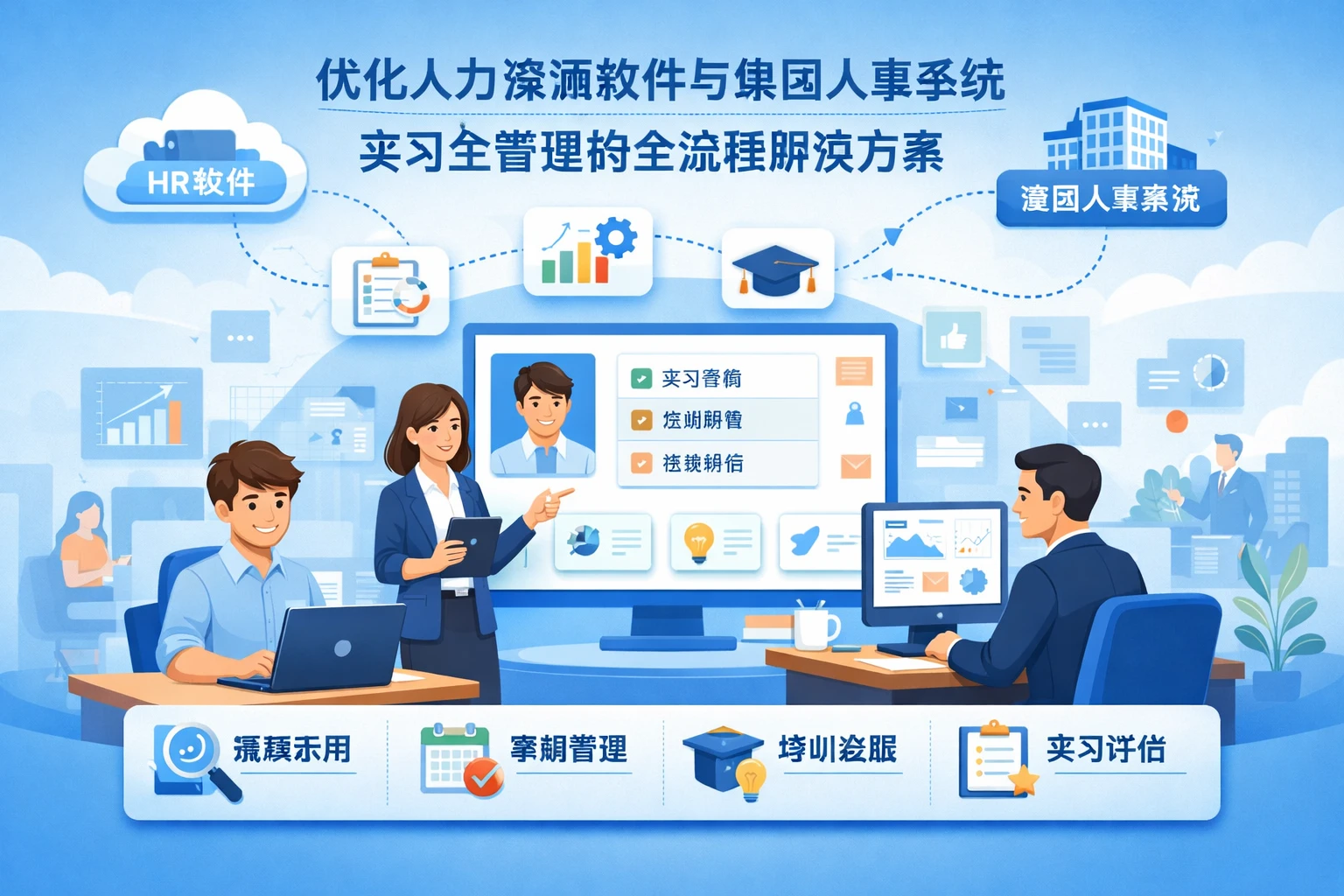 优化人力资源软件与集团人事系统：实习生管理的全流程解决方案