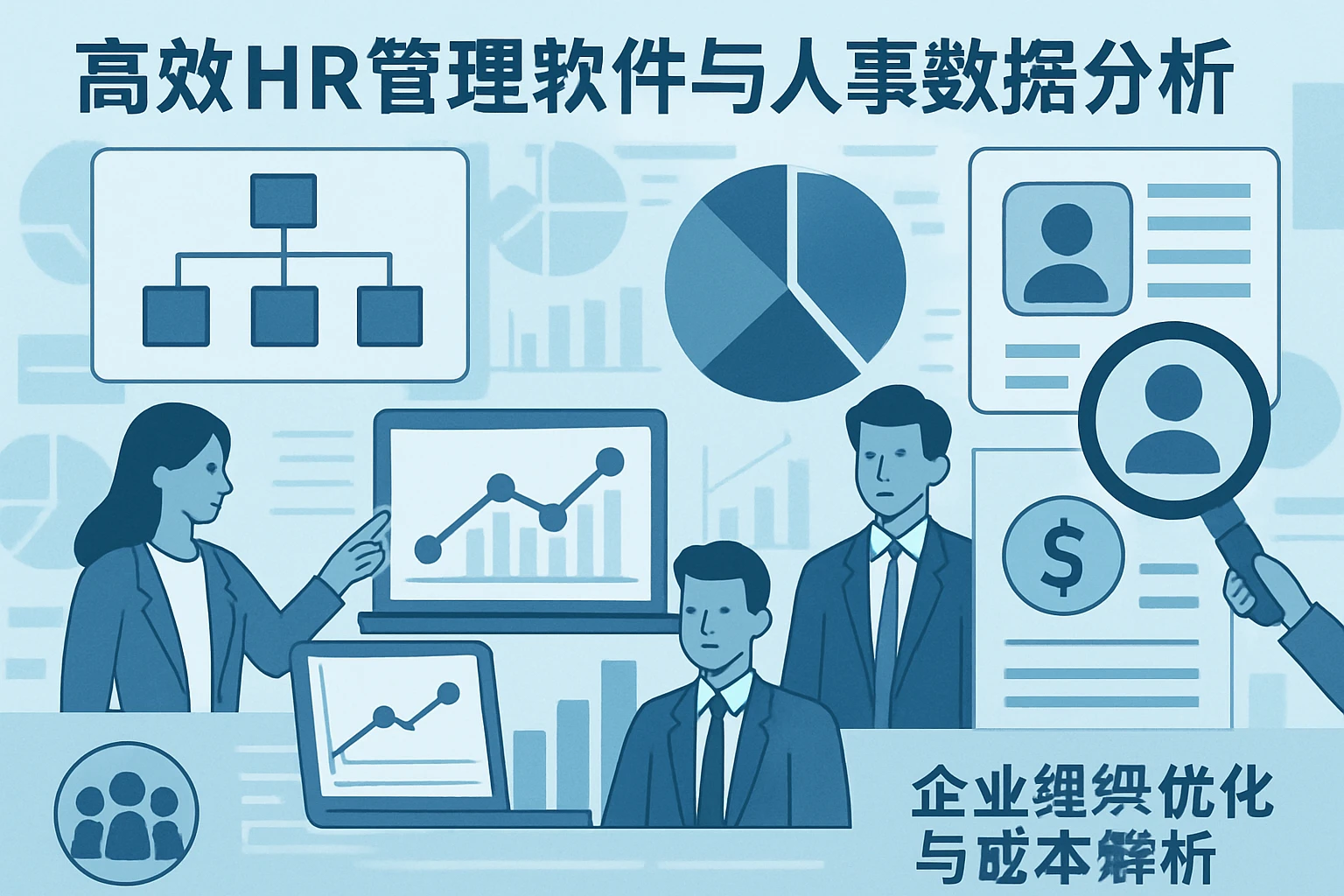 高效HR管理软件与人事数据分析系统:企业组织优化与成本解析