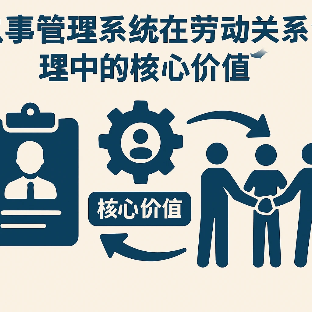 人事管理系统在劳动关系管理中的核心价值