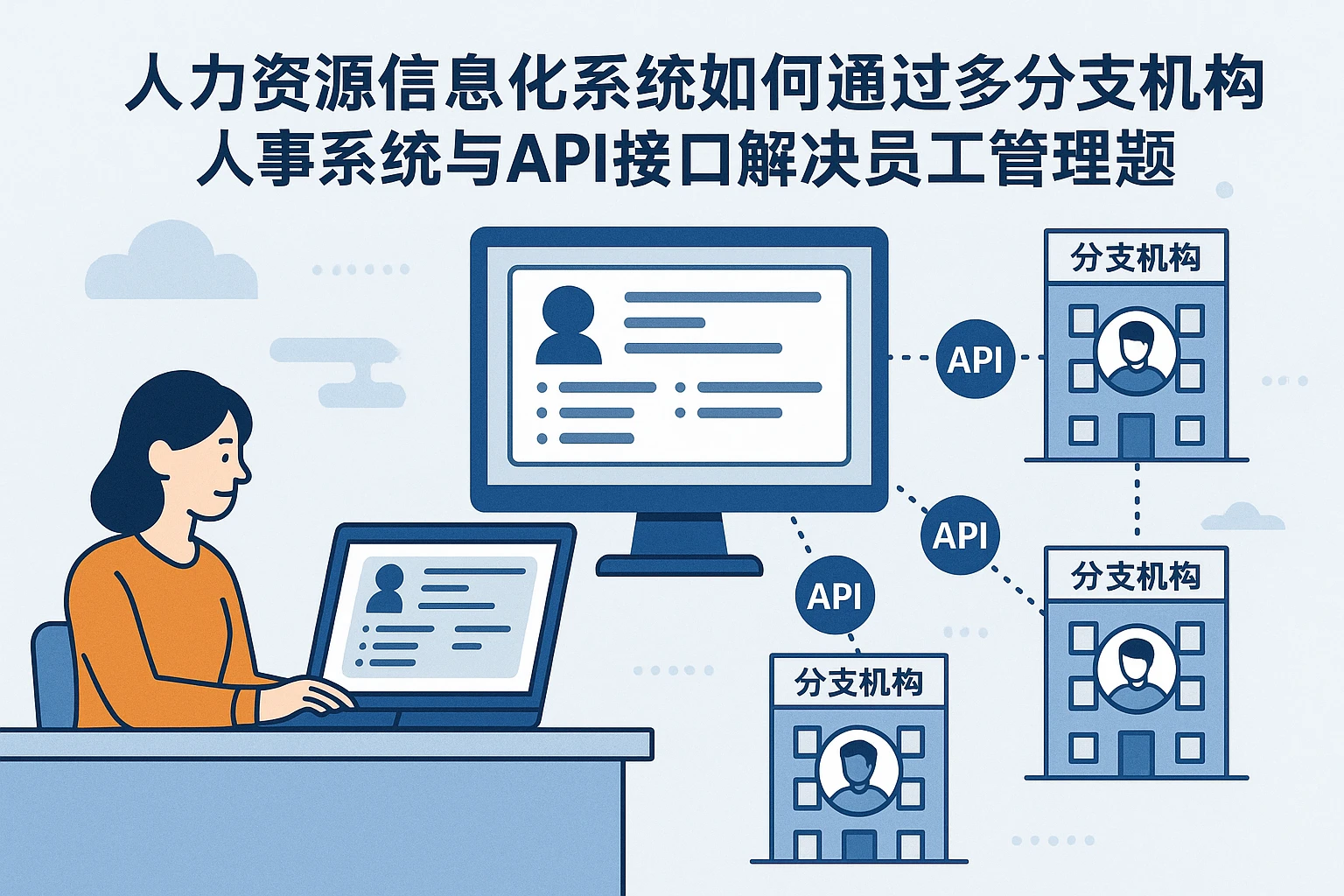 人力资源信息化系统如何通过多分支机构人事系统与API接口解决员工管理难题