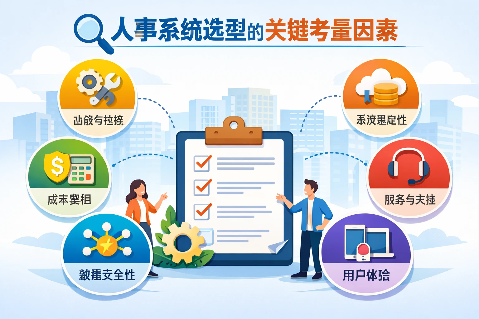 人事系统选型的关键考量因素