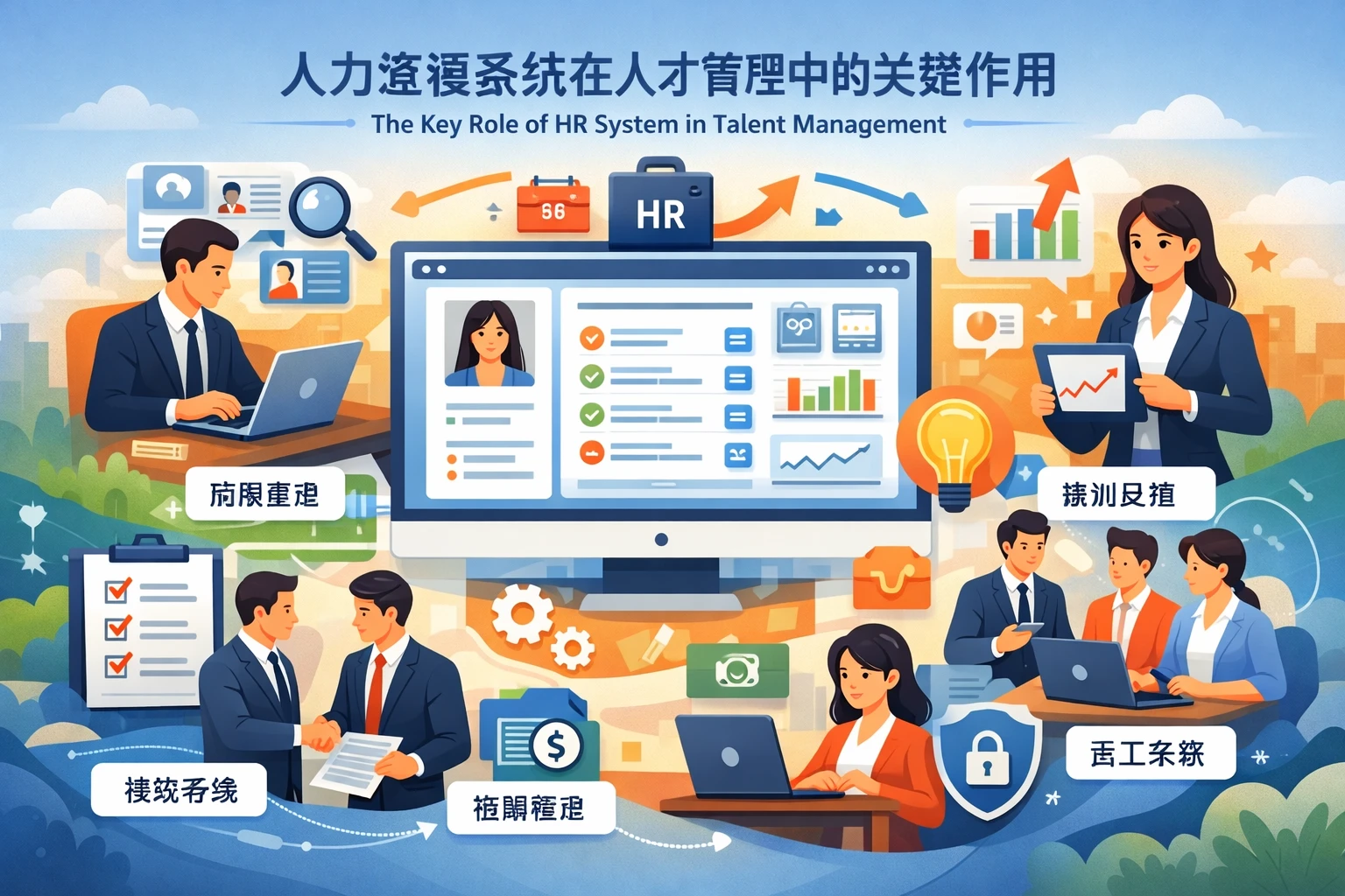人力资源系统在人才管理中的关键作用