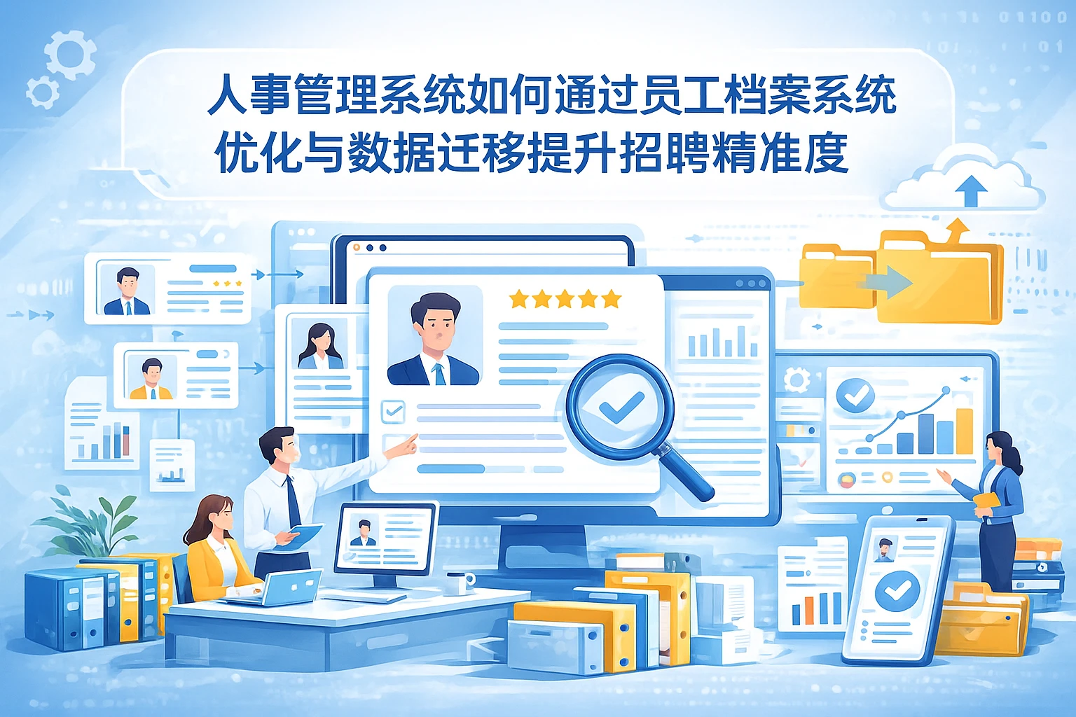 人事管理系统如何通过员工档案系统优化与数据迁移提升招聘精准度