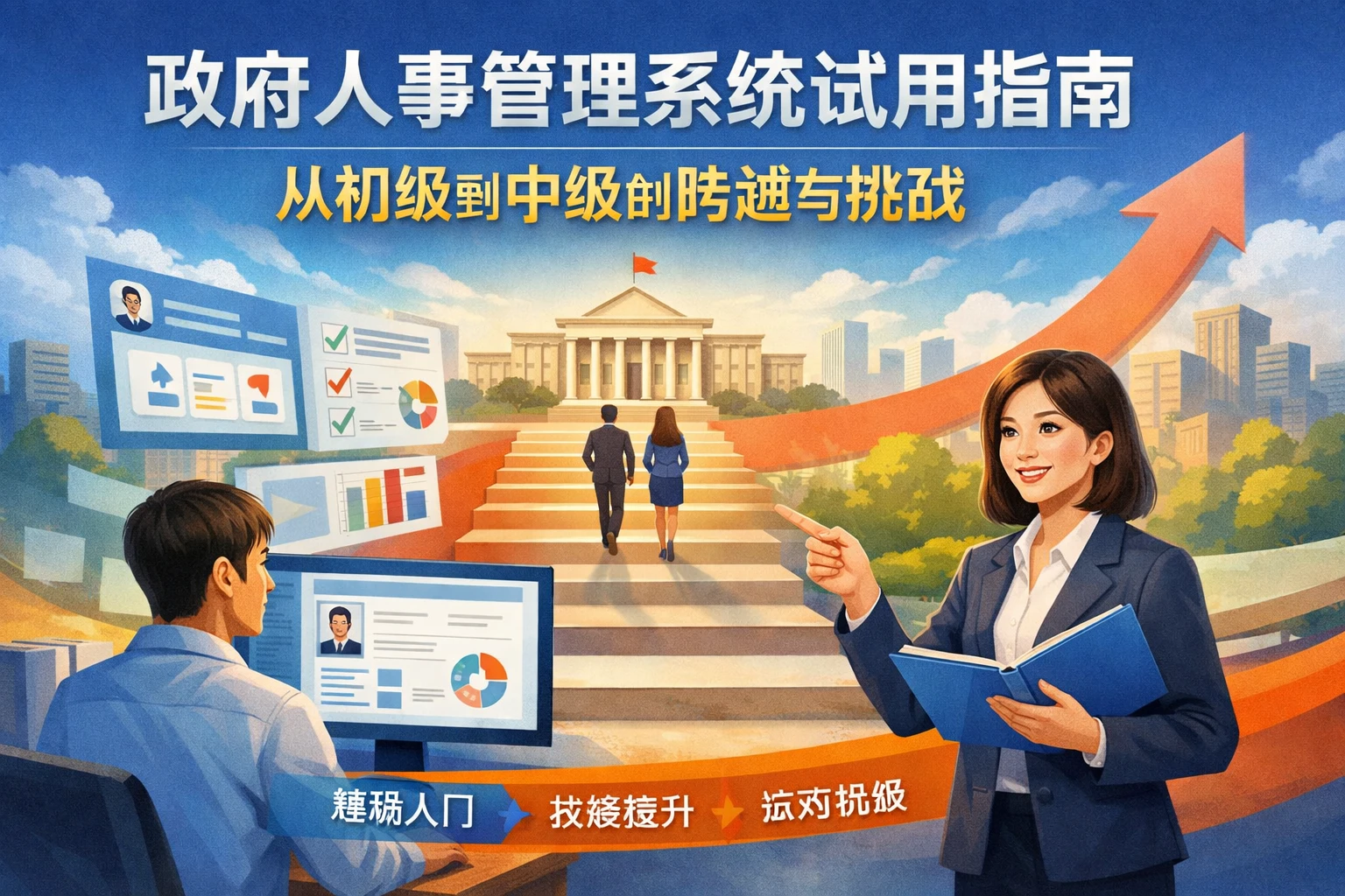 政府人事管理系统试用指南：从初级到中级的跨越与挑战