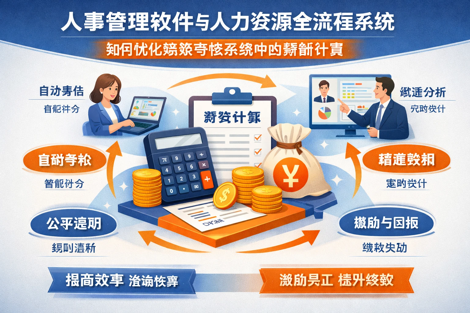 人事管理软件与人力资源全流程系统如何优化绩效考核系统中的薪酬计算