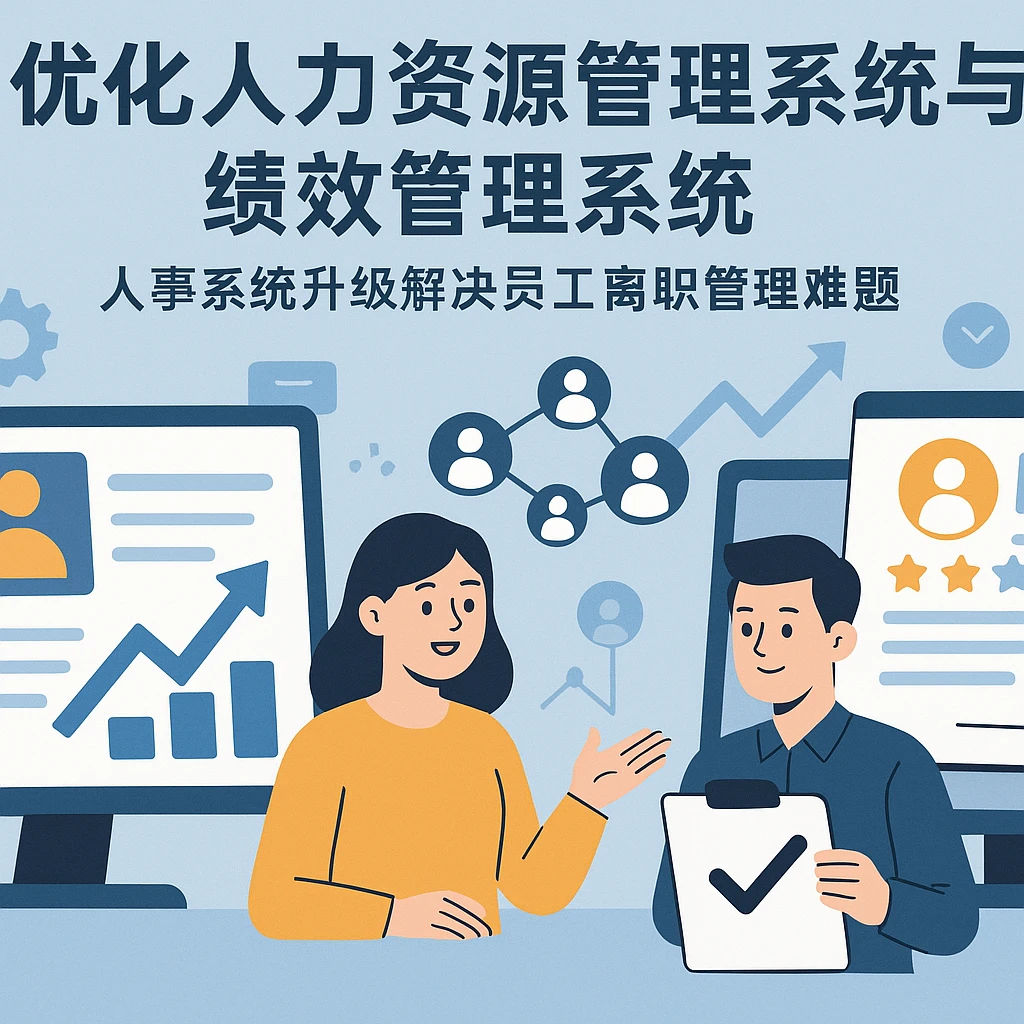 优化人力资源管理系统与绩效管理系统:人事系统升级解决员工离职管理难题