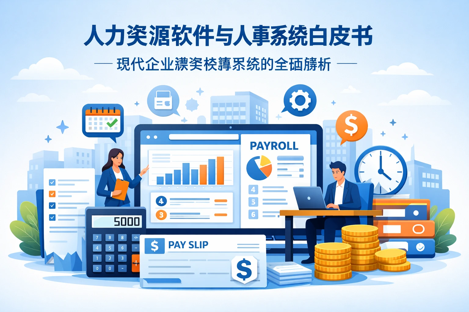 人力资源软件与人事系统白皮书：现代企业薪资核算系统的全面解析