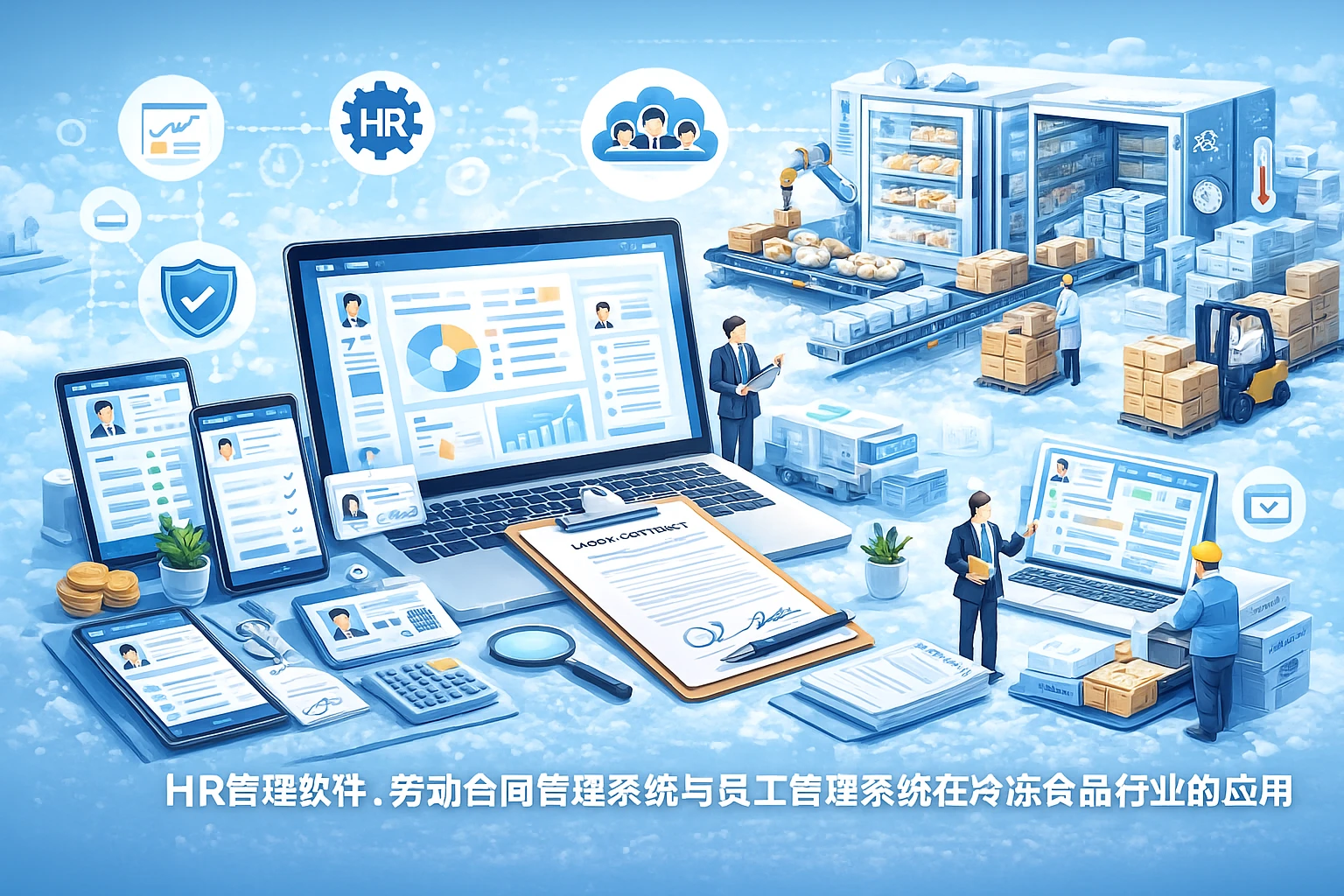 HR管理软件、劳动合同管理系统与员工管理系统在冷冻食品行业的应用