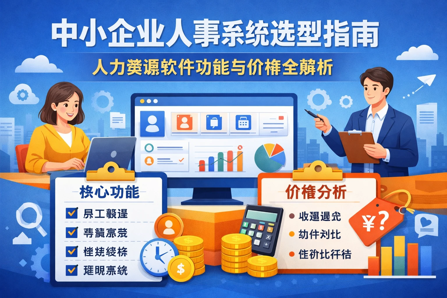 中小企业人事系统选型指南：人力资源软件功能与价格全解析