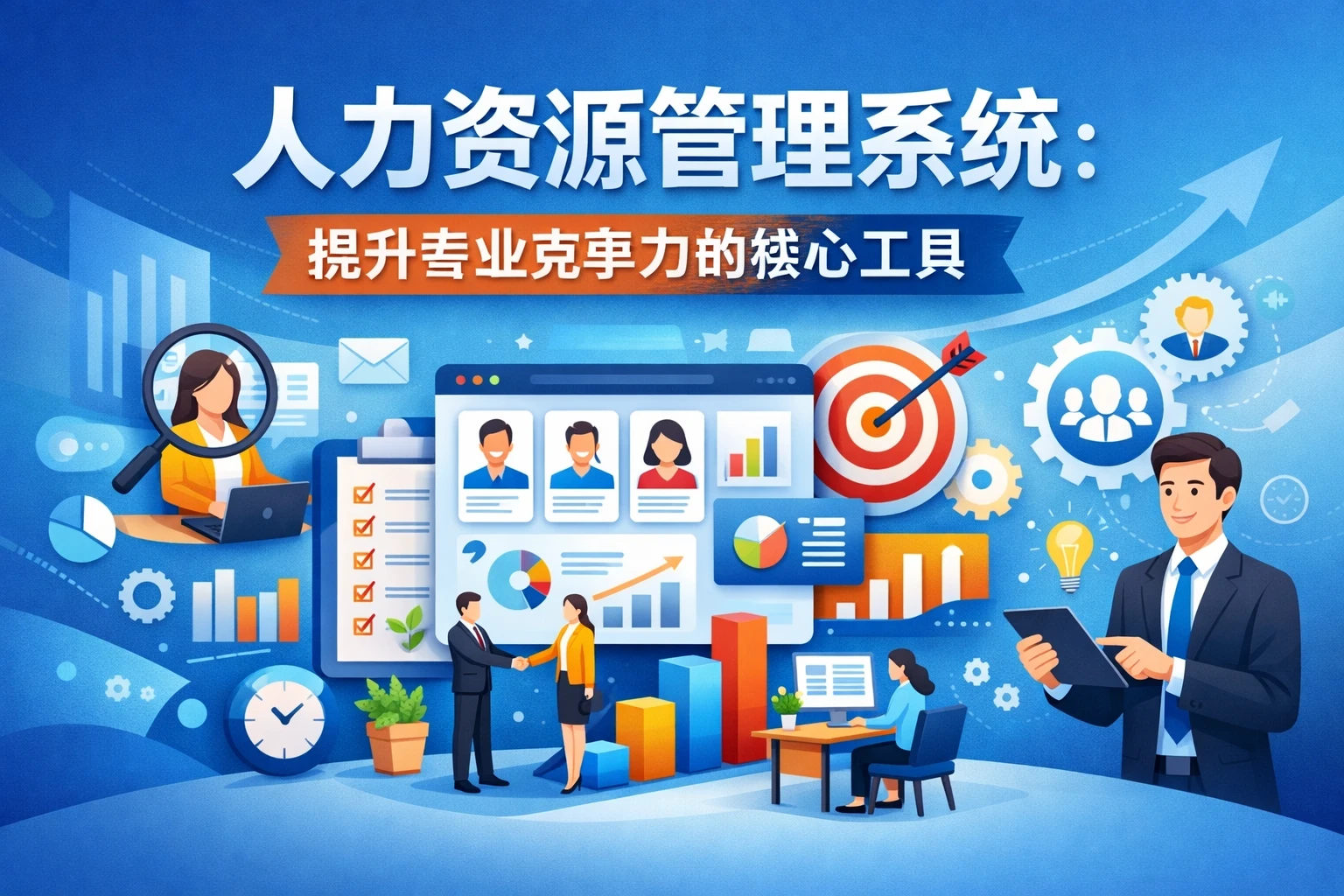 人力资源管理系统：提升专业竞争力的核心工具