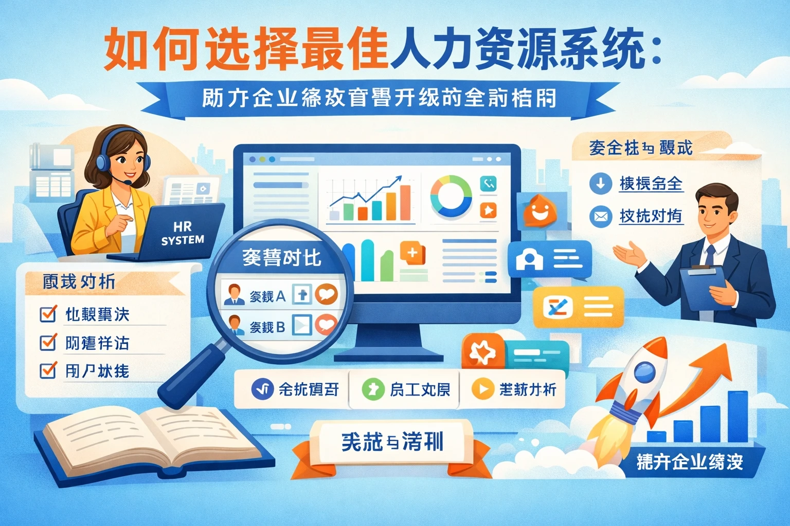 如何选择最佳人力资源系统：助力企业绩效管理升级的全面指南